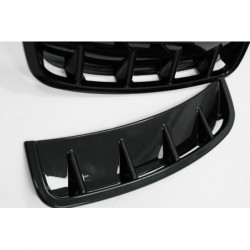 Side Vents Front Bumper suitable for Mercedes A Class W177 Hatchback (04.2018-up) V177 Sedan (04.2018-up) Piano Black