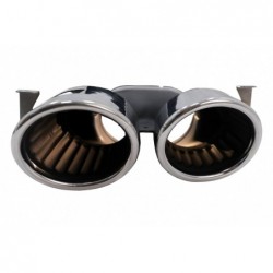 Exhaust Muffler Tips suitable for Mercedes A-Class W177 CLA II X118 C118 GLA SUV H247 GLB SUV X247 35 AMG / 45 AMG (2018-) 45S D