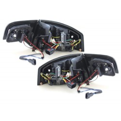 LED galiniai žibintai tinka Audi A4 B7 Limousine (2004-2008) LED Blinker Red Smoke