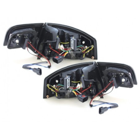 LED galiniai žibintai tinka Audi A4 B7 Limousine (2004-2008) LED Blinker Red Smoke