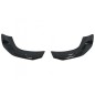 Rear Bumper Side Splitters Fins suitable for Mercedes A-Class W177 A35 A45 Hatchback (2018-up) Piano Black