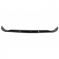 Front Bumper Spoiler Lip suitable for Mercedes A-Class W177 V177 (2018-Up) Piano Black