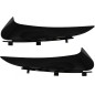 Rear Bumper Flaps Side Fins Flics suitable for Mercedes C-Class C205 A205 (2014-2018) Coupe Cabriolet Piano Black