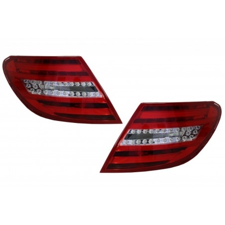LED Taillights suitable for Mercedes C-Class W204 (2007-2012) Facelift Design