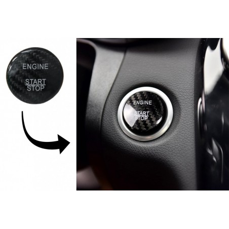 Automobilio variklio užvedimo mygtuko dangčio vidaus apdaila tinka MERCEDES A-Class W176 (2012-2017) B-Class W246 (2012-2017) C-