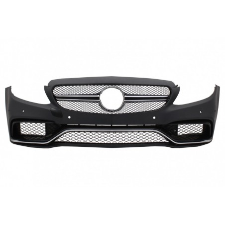 Priekinis bamperis tinka Mercedes C-Class W205 S205 C205 A205 (2014-2018) Limousine T-Model Coupe Cabriolet C63 Design