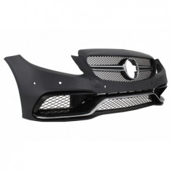 Priekinis bamperis tinka Mercedes C-Class W205 S205 C205 A205 (2014-2018) Limousine T-Model Coupe Cabriolet C63 Design