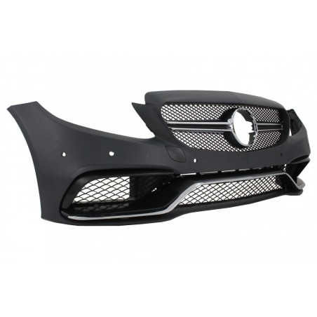 Priekinis bamperis tinka Mercedes C-Class W205 S205 C205 A205 (2014-2018) Limousine T-Model Coupe Cabriolet C63 Design