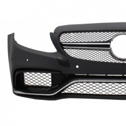 Priekinis bamperis tinka Mercedes C-Class W205 S205 C205 A205 (2014-2018) Limousine T-Model Coupe Cabriolet C63 Design
