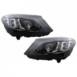 Full Multibeam LED Headlights suitable for Mercedes C-Class W205 S205 (2014-2018) LHD