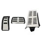 Kit of Pedal Footrest suitable for Audi A4 B8 (2008-2015) Audi A5 (2008-2016) Audi Q5 (2008-2016) Audi A6 (2011-2015) Audi A7 (2