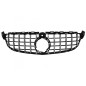 Priekinės grotelės tinka Mercedes C-Class C63 W205 Sedan S205 T-Modell A205 Cabriolet C205 Coupe (03.2018-2020) su kamera Bla