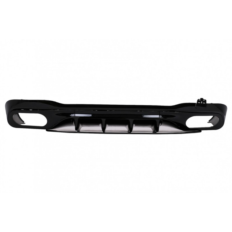 Rear Bumper Diffuser suitable for Mercedes C Class W206 S206 Sport Line (2021-Up) C43 Design