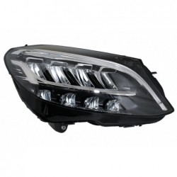 Full LED Headlights suitable for Mercedes C-Class W205 S205 (2019-up) LHD