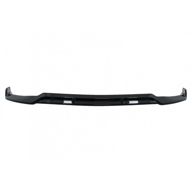 Priekinio buferio spoileris tinka Mercedes C-Class W205 S205 A205 C205 Facelift (2019-2021) Piano Black