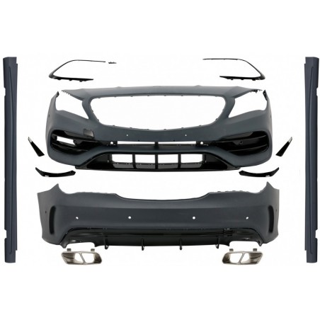 Complete Body Kit suitable for Mercedes CLA C117 W117 (2013-2018) Facelift CLA45 Design
