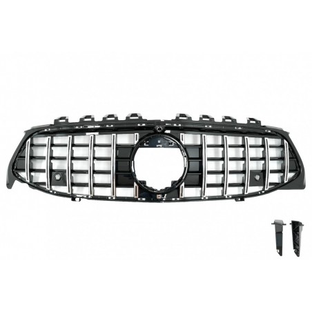 Front Grille suitable for Mercedes CLA X118 C118 (2019-up) GT-R Panamericana Design Chrome