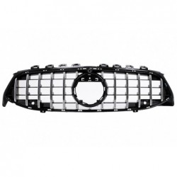 Front Grille suitable for Mercedes CLA X118 C118 (2019-up) Chrome Stripes GT-R Panamericana Design