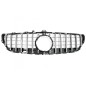 Front Grille suitable for Mercedes CLS W218 Facelift (2014-2017) GT-R Panamericana Design Chrome