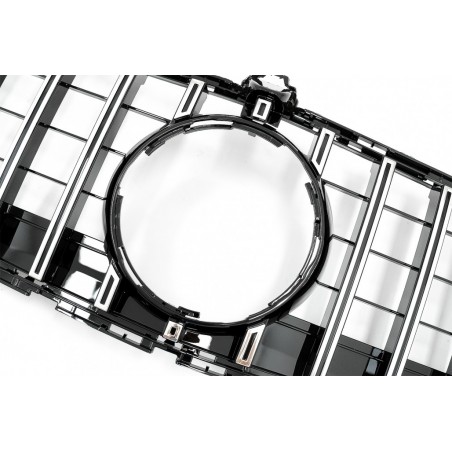 Front Grille suitable for Mercedes CLS W218 Facelift (2014-2017) GT-R Panamericana Design Chrome