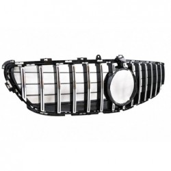 Front Grille suitable for Mercedes CLS W218 Facelift (2014-2017) GT-R Panamericana Design Chrome