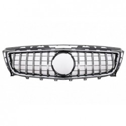 Front Grille suitable for Mercedes CLS W218 C218 (2011-2014) X218 Shooting Brake (2012-2014) GT-R Panamericana Design Chrom