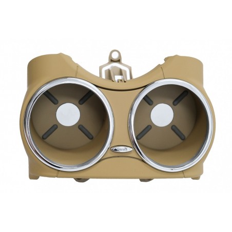 Front Dual Cup Holder suitable for Mercedes Benz CLS C219 W219 (2003-2010) Beige