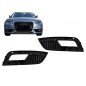 Rūko žibintų dangteliai tinka Audi A4 B8 Facelift (2012-2015) RS4 Design Black