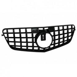 Central Grille suitable for Mercedes E-Class W212 S212 (2009-2013) GT-R Panamericana Design Black