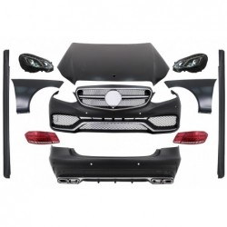 Body Kit suitable for Mercedes E-Class W212 (2009-2012) Conversion to Facelift E63 Design