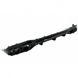 Rear Diffuser with Exhaust Tips suitable for Mercedes E-Class W213 (2016-2019) E53 Design Night Package