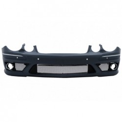 Front Bumper suitable for Mercedes E-Class W211 Facelift (2006-2009) without Fog Lights