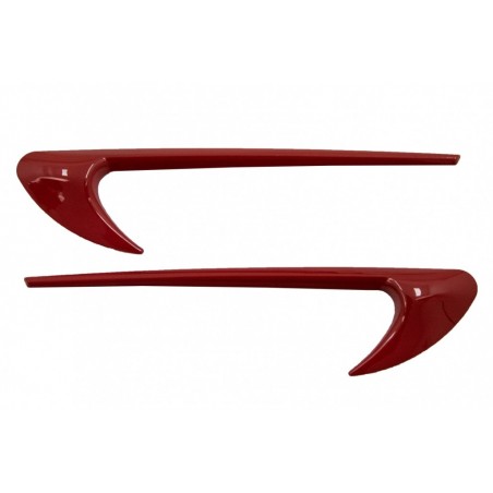 Šoninio sparno ventiliacijos angų apdailos sparnas tinka Mercedes C-Class W205 S205 E-Class W213 S213 Red