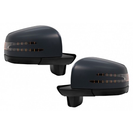 Complete Mirror Assembly suitable for Mercedes G-Class W463 (1989-2018) 2013 Design Piano Black