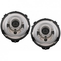 Priekiniai žibintai Bi-Xenon OEM Išvaizda tinka Mercedes G-Class W463 (2005-2017) Chrome