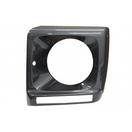 Headlights Covers Carbon Fiber suitable for MERCEDES G-Class W463 (1989-2018) G65 Design