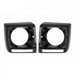 Headlights Covers Black suitable for Mercedes G-Class W463 (1989-2018) G65 Design