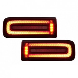 LED galinių žibintų šviesos juosta tinka Mercedes G-Class W463 (2008-2017) Facelift 2018 Design Dynamic Sequential Turning Light