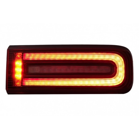 LED galinių žibintų šviesos juosta tinka Mercedes G-Class W463 (2008-2017) Facelift 2018 Design Dynamic Sequential Turning Light