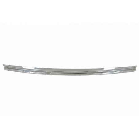 Rear Bumper Protector Sill Plate Foot Plate Aluminum Cover suitable for Mercedes GLC Coupe C253 (2015-2018)
