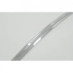 Rear Bumper Protector Sill Plate Foot Plate Aluminum Cover suitable for Mercedes GLC Coupe C253 (2015-2018)