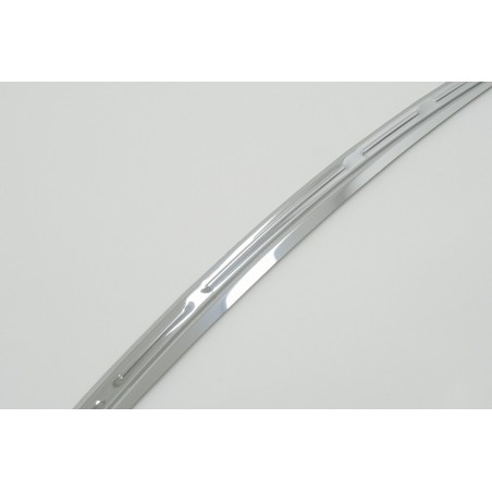 Rear Bumper Protector Sill Plate Foot Plate Aluminum Cover suitable for Mercedes GLC Coupe C253 (2015-2018)