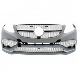 Body Kit suitable for Mercedes GLE Coupe C292 Sport Line (2015-2019) with Black Muffler Tips