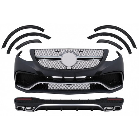 Complete Body Kit suitable for Mercedes GLE W166 SUV (2015-2018)