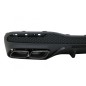 Rear Diffuser with Exhaust Muffler Tips suitable for Mercedes GLE W166 SUV Sport Line (2015-2018) Night Package