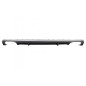 Rear Bumper Valance Diffuser suitable for Audi A4 B9 8W Sedan Avant (2016-2018) S4 Design For Standard Edition Grey
