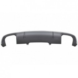 Rear Bumper Valance Diffuser suitable for Audi A4 B9 8W Sedan/Avant (2016-2018) S4 Design For S-line