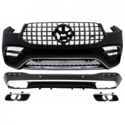 Body Kit suitable for Mercedes GLE W167 SUV Sport Line (2019-Up) GLE 63S Design