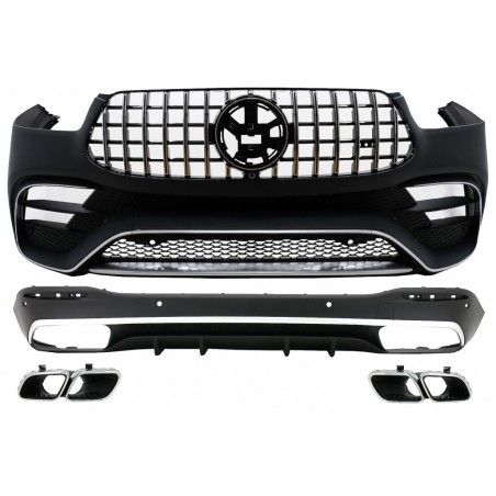 Body Kit suitable for Mercedes GLE W167 SUV Sport Line (2019-Up) GLE 63S Design