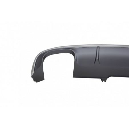 Rear Bumper Valance Diffuser suitable for Audi A4 B9 8W Sedan/Avant (2016-2018) S4 Design For S-line